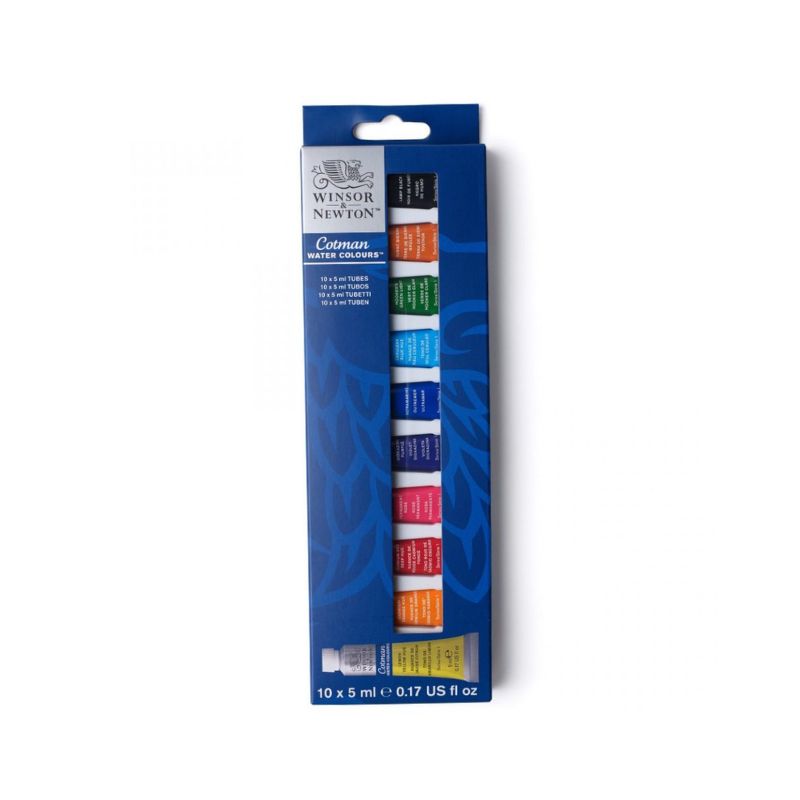 Winsor & Newton® Cotman - 10-delars akvarellset